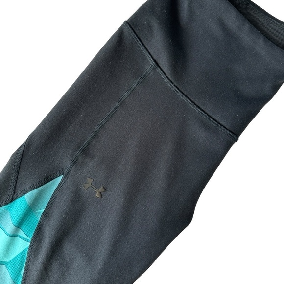 WOMEN'S UNDER ARMOUR FULL LENGTH HIGH-RISE LEGGINGS SIZE S - Picture 14 of 16